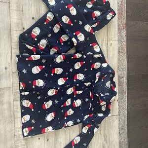 Old Navy Santa pj set